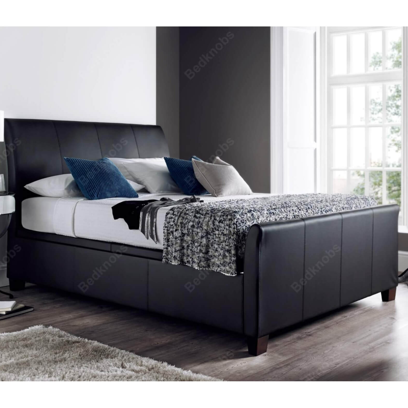 Rayleigh Ottoman Bed Frame Bedknobs