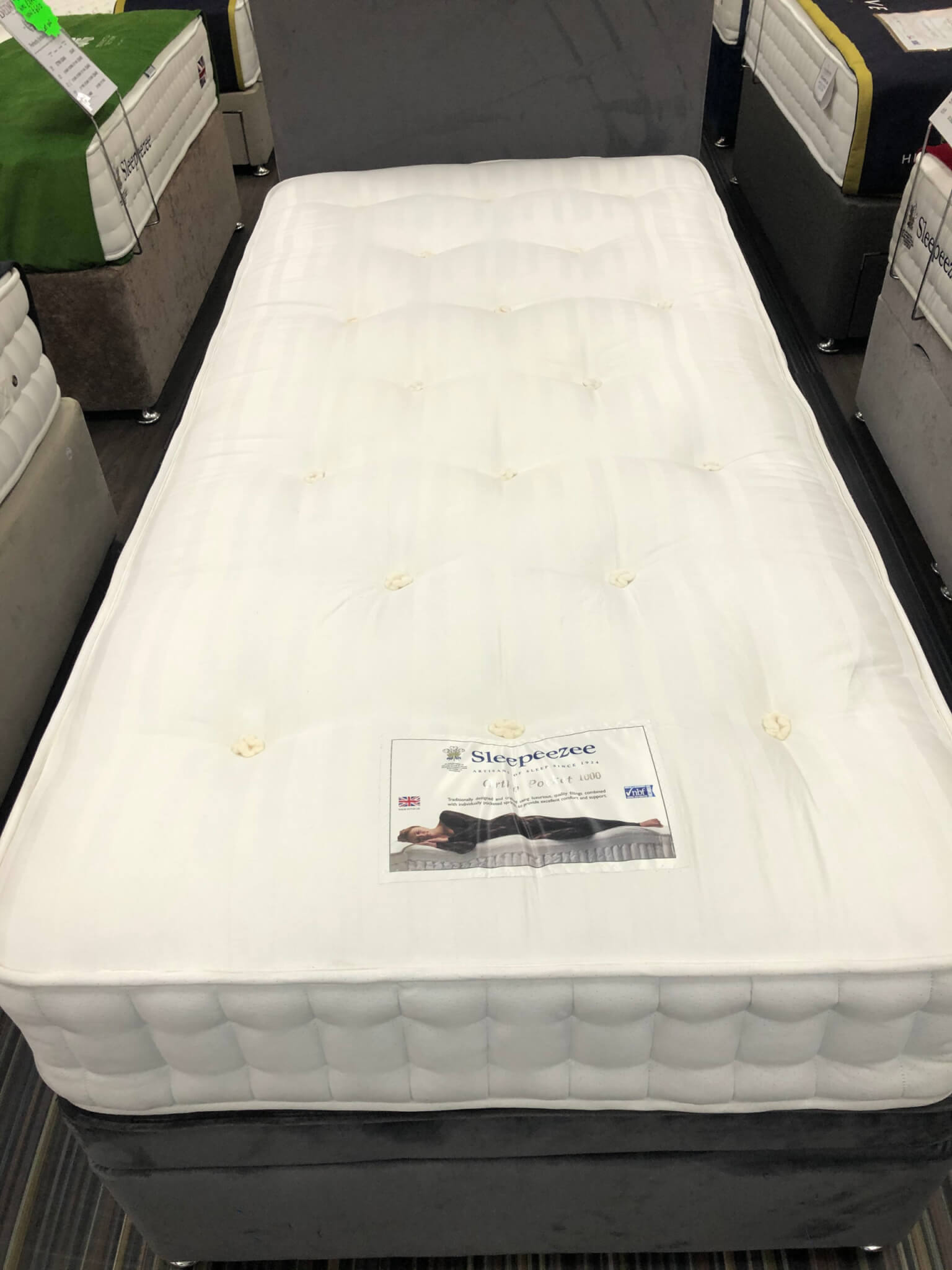 Ortho Pocket 1000 Mattress Bedknobs